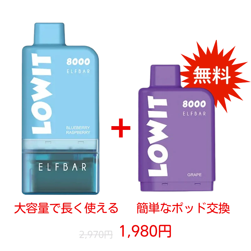 ELFBAR Lowit 8000 Bundle