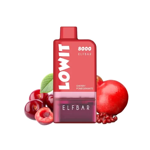 ELFBAR Lowit 8000 Vape セット Cherry Pomegranate(チェリー・ザクロ)