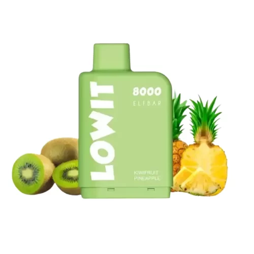 ELFBAR Lowit Pod 8000 Puffs Kiwifruit Pineapple(キウイ・パイナップル)