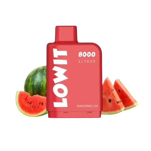 ELFBAR Lowit Pod 8000 Puffs Watermelon(スイカ)