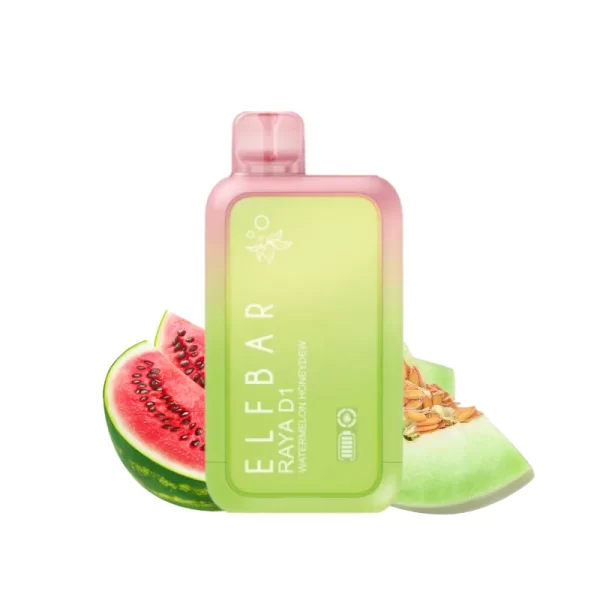 ElfBar BC10000（Raya D1 Sunit）- Watermelon Honeydew（スイカハニーデュー）